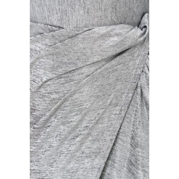 LULUS Metallic Mood Silver Dress Sz Small - Picture 2 of 8